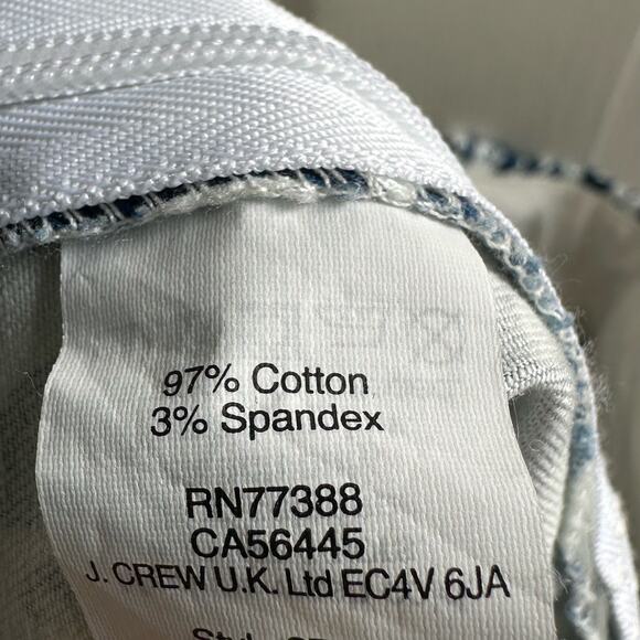 J Crew 5" Printed Stretch Chino Short Seahorse Print - Picture 8 of 8